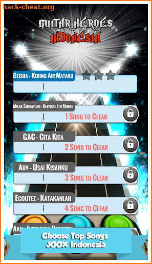 Rock Heroes Indonesia screenshot