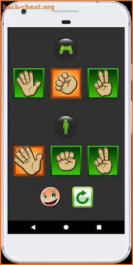 Rock-Paper-Scissors Simulator - Hand R.P.S. screenshot