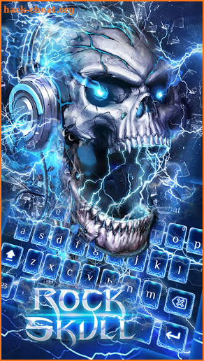 Rock Skull Electric keyboard screenshot