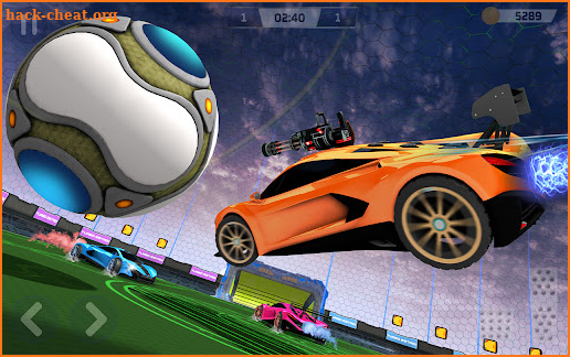 Rocket Car Ball Soccer Game screenshot