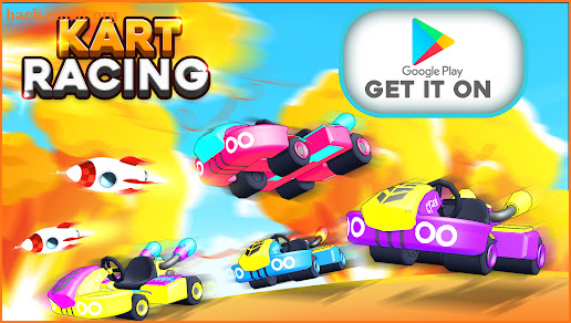 Rocket Car Kart Racing Games screenshot