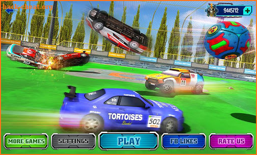 Rocket Car Soccer League: Car Wars 2018 screenshot