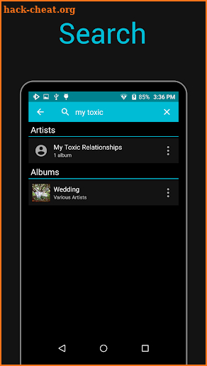 Rocket Music Player screenshot