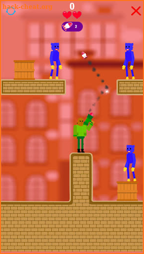 Rocket Shooter Huggy Wuggy screenshot