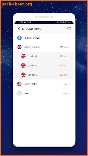 Rocket VPN - Free & Freedom VPN Proxy screenshot