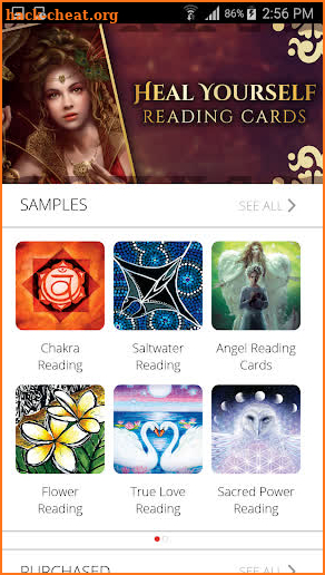 Rockpool Oracle Reading Cards screenshot