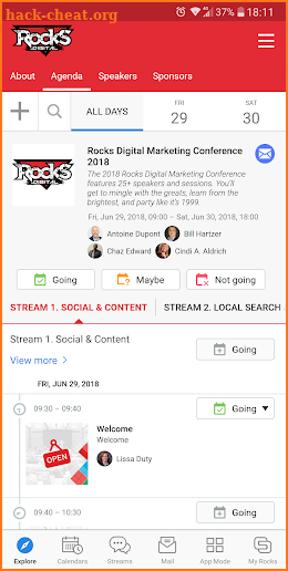 Rocks Digital Marketing Conference screenshot