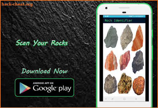 Rocks Identifier Camera : Free Scanner Simulator screenshot