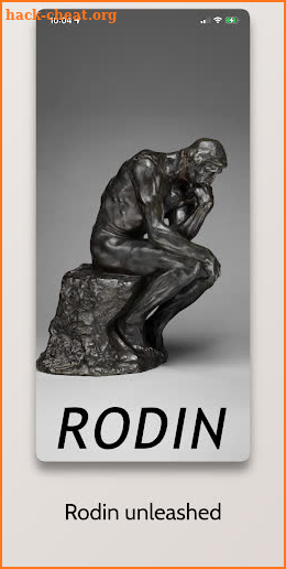 Rodin Museum Audio Guide screenshot