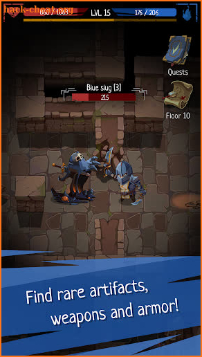 Roguelike RPG in dungeon - Order of Fate offline screenshot