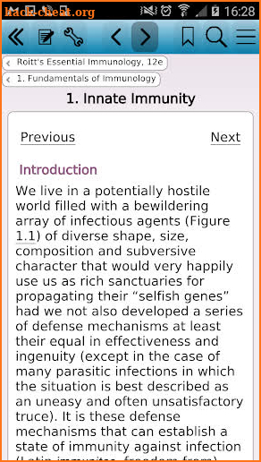 Roitt's Essential Immunology screenshot