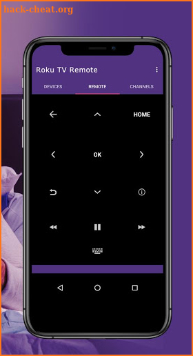 Roku Remote Control for TV screenshot