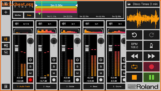 Roland Zentracker screenshot