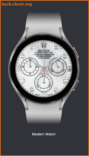 Rolex Daytona Diamond Silver screenshot