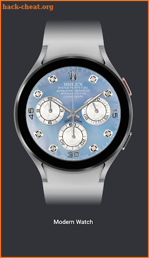 Rolex Daytona Diamond Silver screenshot