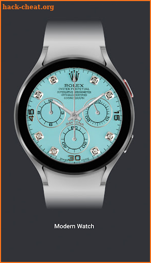 Rolex Daytona Diamond Silver screenshot