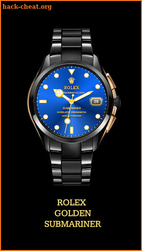 ROLEX GOLDEN SUBMARINER  DATE screenshot