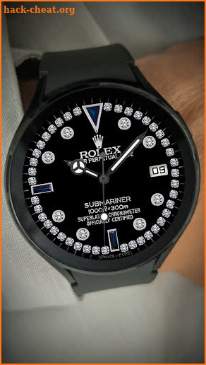 Rolex Submariner watch face screenshot