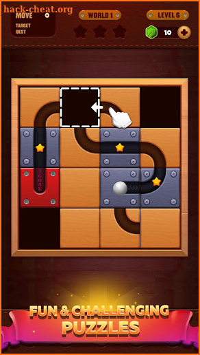 Roll Ball Puzzle screenshot