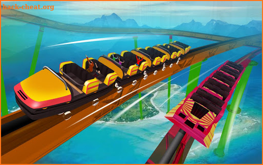 Roller Coaster Racing 3D 2 player screenshot