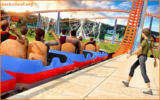 Roller Coaster Theme Park Ride screenshot