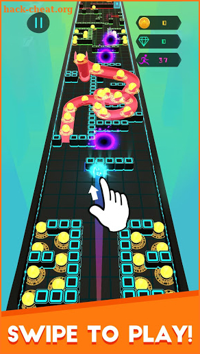 Roller X - Swipe and Dash! screenshot