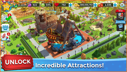 RollerCoaster Tycoon NETFLIX screenshot