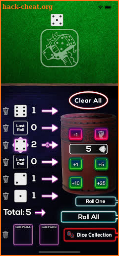 RollHammer: Battle Dice screenshot