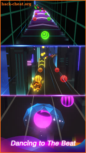 Rolling  Ball - Music Ball Run screenshot