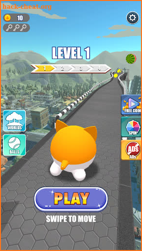 Rolling Ball Sky Escape screenshot