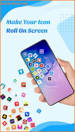 Rolling Icon: Icon Wallpaper screenshot