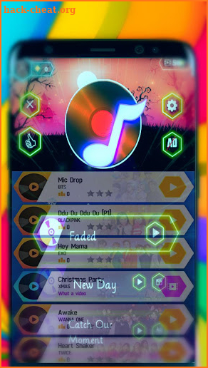 Rolling Sky  : Hop EDM Rush screenshot