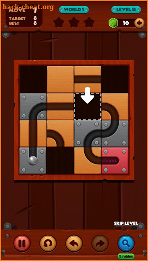 Rolling the Ball - slide puzzle! screenshot