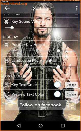 Roman Reigns keyboard New 4K wallpaper screenshot