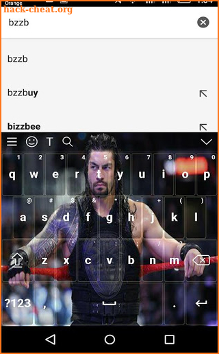 Roman Reigns keyboard New 4K wallpaper screenshot