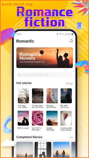 RomanFic screenshot