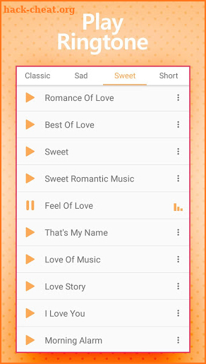 Romantic Ringtones screenshot