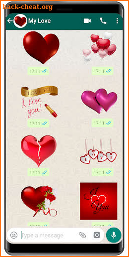 Romantic Stickers for WAStickerApps love 2020 screenshot