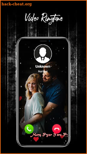 Romantic Video Ringtone for Call screenshot