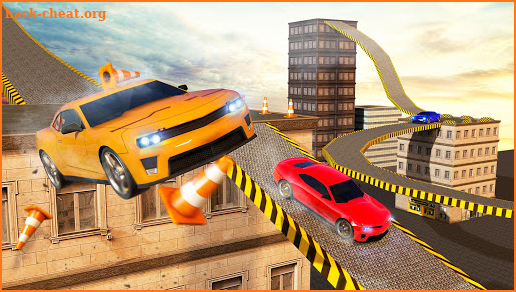 Roof Jumping Car City Driving Simulator screenshot