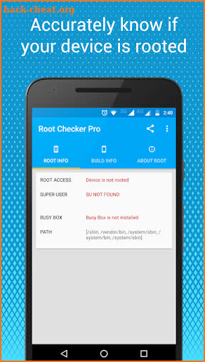 Root/SU Checker & Busy Box Pro screenshot