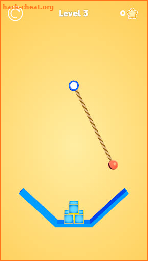 Rope Cutter 3D - Best  fun rope cutting ball game screenshot