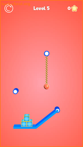 Rope Cutter 3D - Best  fun rope cutting ball game screenshot