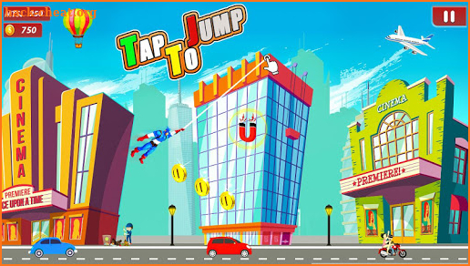 Rope Flying Adventure Game - Superheroes Fly Fun screenshot