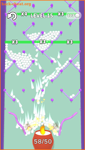 Ropes and Balls - cut and collect! screenshot