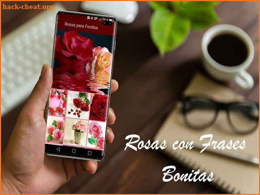 Rosas con Frases Bonitas screenshot