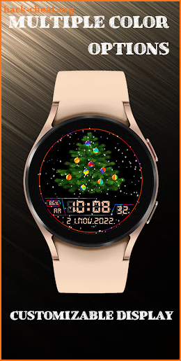 Rose Gold Christmas tree screenshot