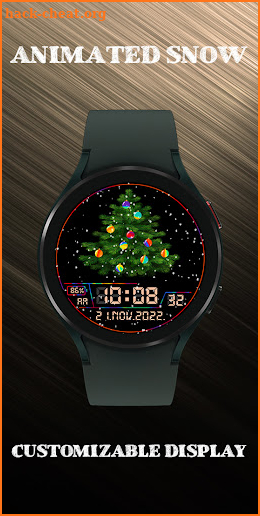 Rose Gold Christmas tree screenshot