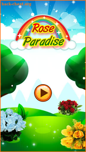 Rose Paradise matching games screenshot