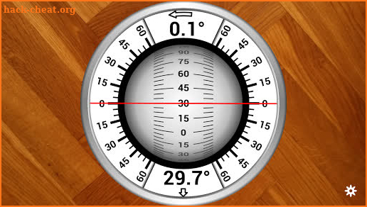 Rotating Sphere Inclinometer screenshot